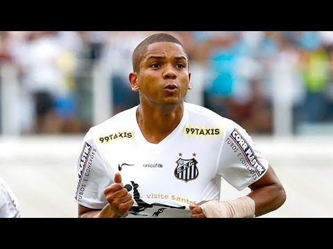 TODOS OS 17 GOLS DE DAVID BRAZ PELO SANTOS