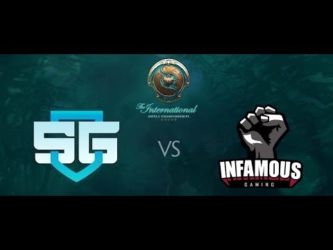 FINAL INFAMOUS GAMING VS SG E-SPORTS MOMENTOS FINALES (CLASIFICATORIAS THE INTERNATIONAL 2017)