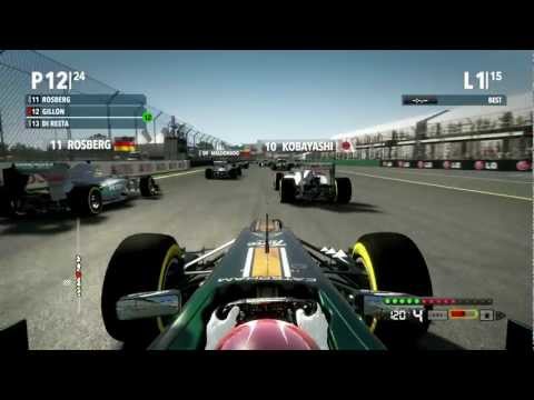 F1 2012 Gameplay - Career - Melbourne, Australia - Race