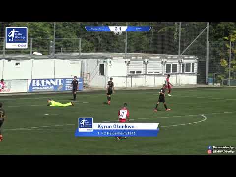 EnBW-Oberliga C-Junioren 21/22 - 1.FC Heidenheim 1846 - Offenburger FV - 47 min 3:1 Kyron Okonkwo