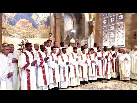 Diaconate Ordinations Salesians of Don Bosco at Gethsemane in Jerusalem