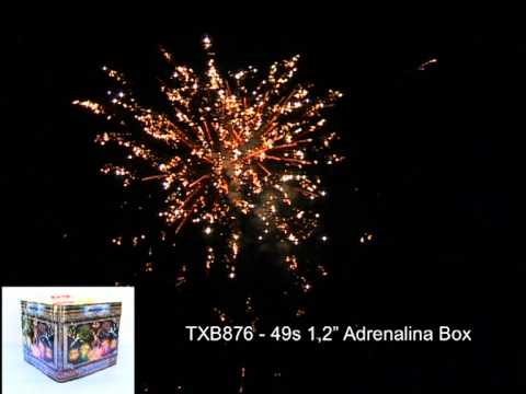 Fajerwerki TXB876 Adrenalina Box 49s 1.2" Triplex