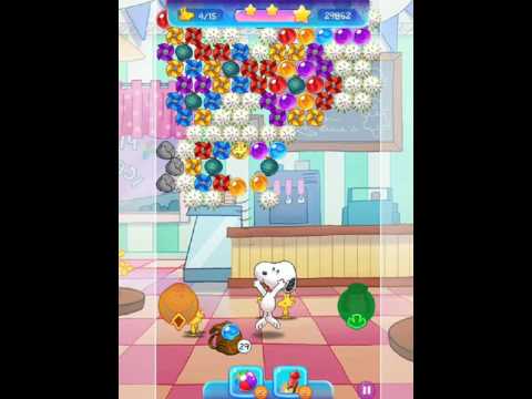 Snoopy Pop - Level 124 - No Boosters (by match3news.com)