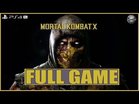 MORTAL KOMBAT X Story PS4 Pro Gameplay Walkthrough FULL GAME (No Commentary)