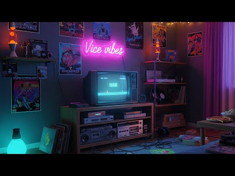 Relaxing 1980s Retro Night — Chill Synth Music for Focus & Calm