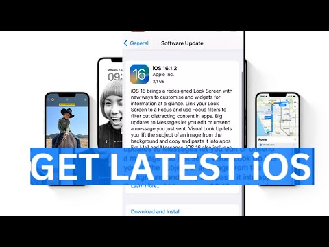 Update iPhone to the latest iOS | iOS 16 | iOS 16.1.2