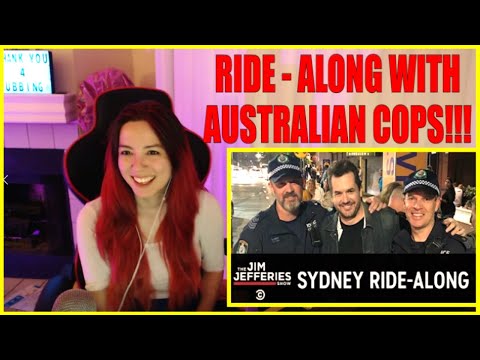 REACTION TO GOING ON A RIDE-ALONG WITH THE AUSTRALIAN POLICE - THE JIM JEFFERIES SHOW #SUBSCRIBE