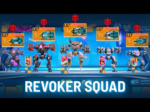 REVOKER SQUAD - Salvor Tengu Hemlock Redeemer Shadow - Mech Arena