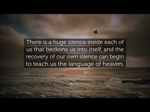 Meister Eckhart - Selected Verses and Teachings for Meditation (1) - Christian Mystics