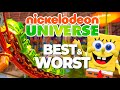 Top 10 Best & Worst Rides at Nickelodeon Universe Theme Park - American Dream Mall