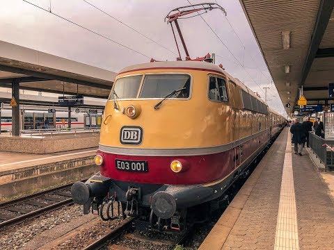 Trans Europ Express: Im TEE von Nürnberg nach Regensburg