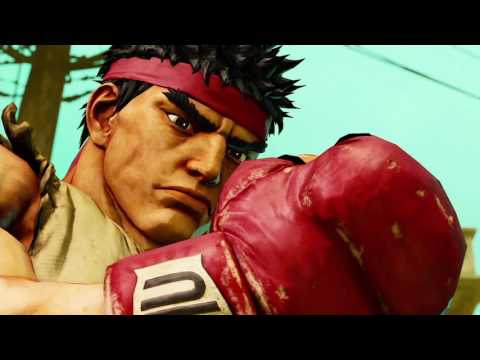 Street Fighter V Cinematic Story Mode pt1 - Rise From Your Grave!