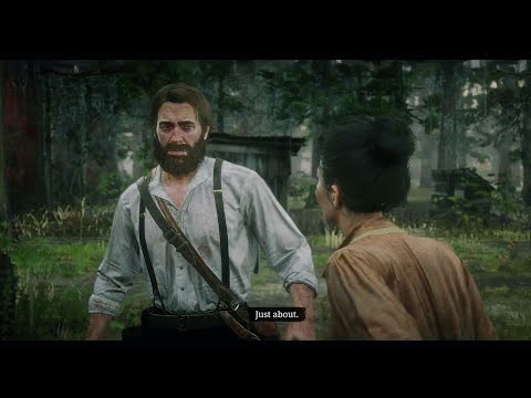 I Love How Arthur Completely Ignores Strauss In This Scene - RDR2