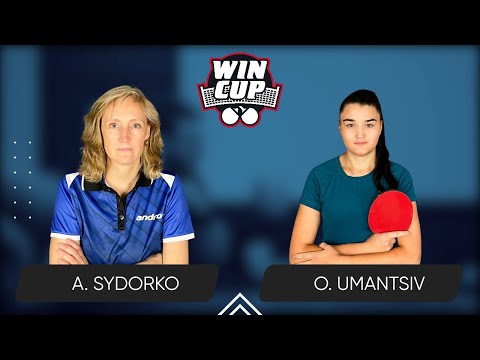 13:30 Anzhela Sydorko - Olha Umantsiv West 3 WIN CUP 04.07.2024 | Table Tennis WINCUP
