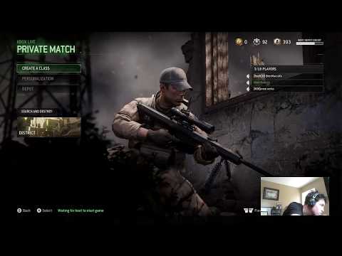 Playing UMG Wager Tryhards - 2v2 MLG SND - COD 4 MWR