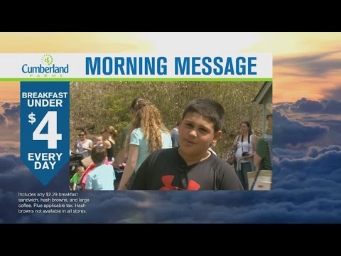 Morning Message: April 28, 2017