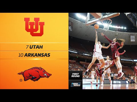 Utah vs. Arkansas - Women's NCAA tournament first-round highlights