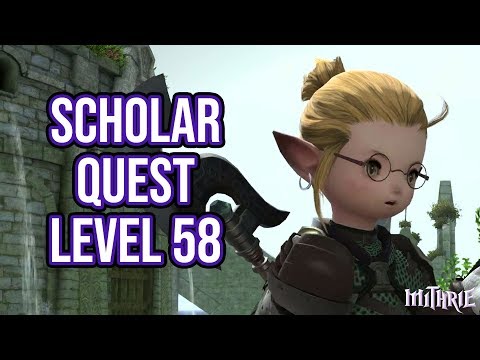 FFXIV 3.26 0875 Scholar Quest Level 58