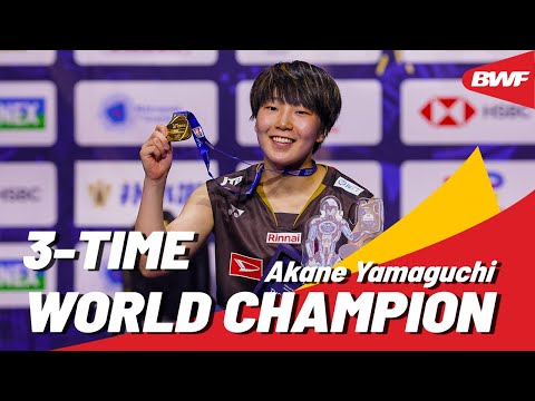 Akane Yamaguchi | Three-time world champion