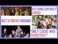 BTS Plagiarised Again, NCT U Makes Fun Of Indians, SuperM Allegedly Jokes About Lucas' Skin Colour BTS Plagiarised Again, NCT U Makes Fun Of Indians, SuperM Allegedly Jokes About Lucas' Skin Colour