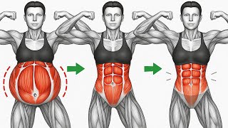 ➜ 30 Min Standing Workout To Burn Lower Belly Fat Fast | Slim Flabby Stomach & Sculpt Sexy Waistline