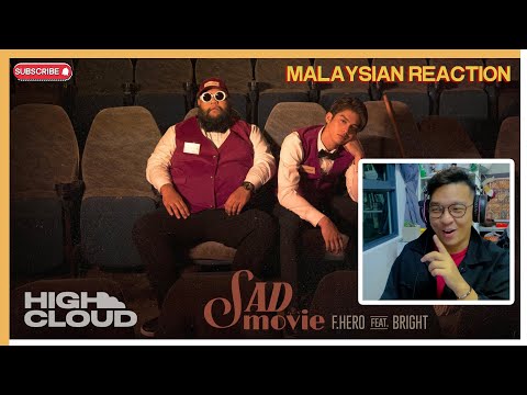Reaction Video :【Sad Movie】  F.HERO Ft. BRIGHT VACHIRAWIT (Prod. By NINO) #malaysiareactionvideo