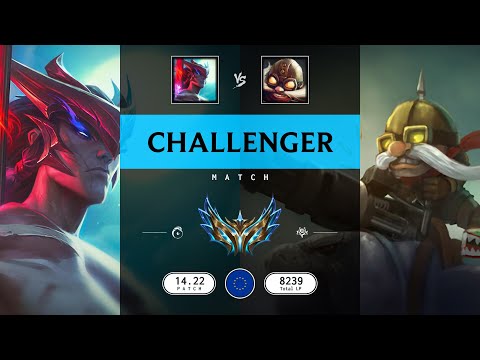 Challenger Match: Super Yone vs Super Corki - EUW server Patch 14.22