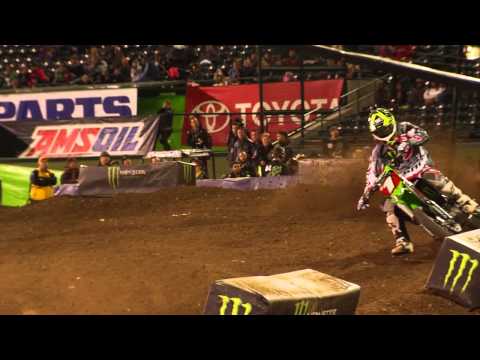 Supercross LIVE! 2014 - And On The Podium Tonight - Ryan Villopoto at the Third Race in Anaheim