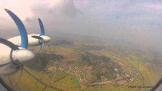 preview picture of video 'Air Koryo Ilyushin Il-18 departing Pyongyang as JS3501'