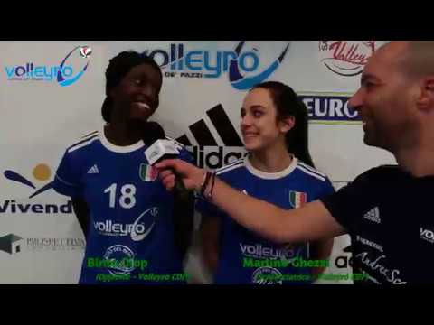 2.02.19 - Volleyrò interviste: Binto Diop e Martina Ghezzi