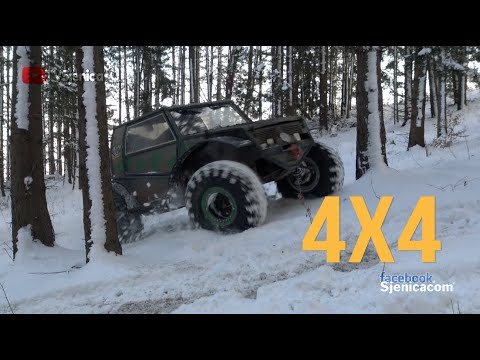 U dubokim šumama na Pešteri održan je zimski OFF-ROAD 4x4 pa se zasladilo na kraju bogatim roštiljem