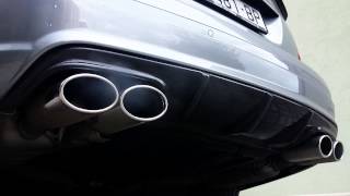 preview picture of video 'C300 Exhaust sound, cold start, acceleration and revs'
