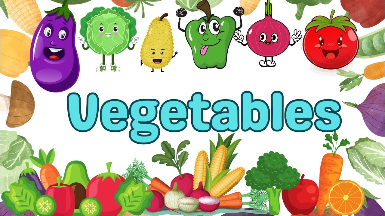 🥦Vegetables name for kids🫑🧅.English vocabulary/spelling's of vegetables.