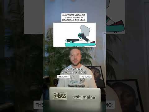 A Japanese Vocaloid Is Performing At Coachella This Year: Hatsune Miku #shorts #miku