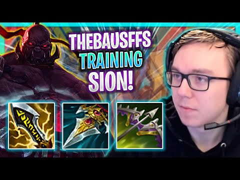 THEBAUSFFS TRAINING SOME SION! | Thebausffs Plays Sion Top vs Renekton! | Season 2023