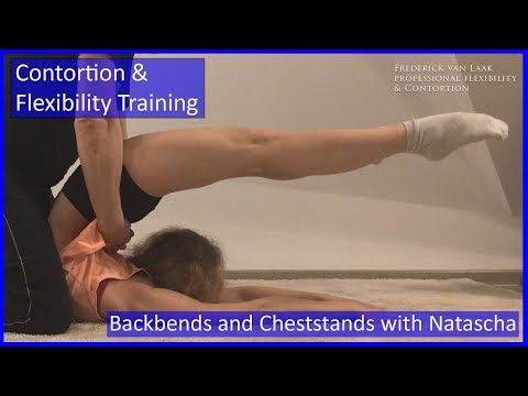 Contortion Training by Flexyart 140: Chests with Natascha - Also for Yoga, Poledance, Ballet, Dance