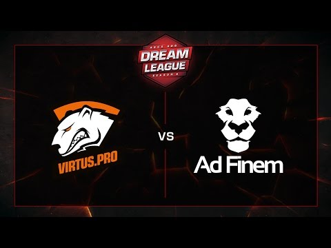 Virtus Pro vs. Ad Finem - Game 1 - League Play - ASUS ROG DreamLeague Season 6