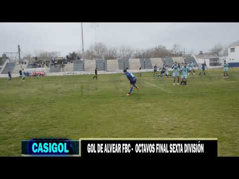 Gol de Alvear FBC  en el uno a uno con Cultural Argentino sexta división