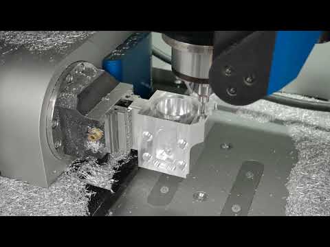 DATRON neo Project: Multi-Side Machining with DATRON neo Rotary Axis