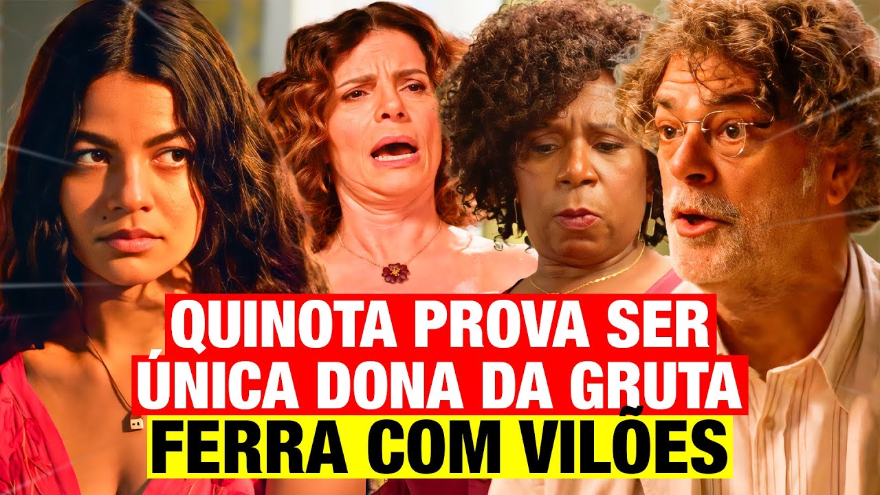NO RANCHO FUNDO - QUINOTA GÊNIA, PROVA COM DOCUMENTO SECRETO QUE É ÚNICA DONA DA GRUTA! FERRA VILÕES