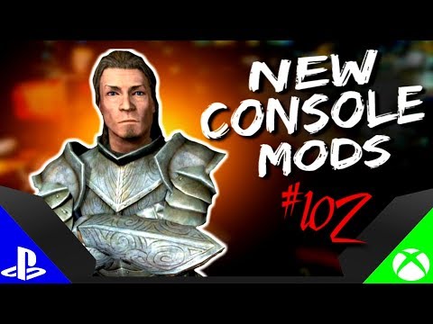 Skyrim Special Edition: ▶️5 BRAND NEW CONSOLE MODS◀️ #102 (PS4/XB1/PC)