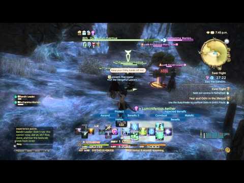 FFXIV:Heavensward astrologian quest lv45 boss battle