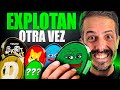 PEPE HARÁ MILLONARIOS Y SE COMERÁ UN CERO TOP 5 MEMECOINS 2025