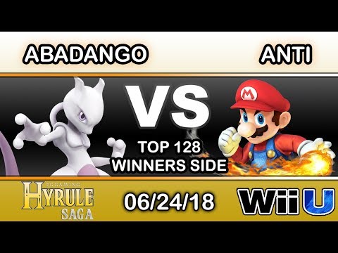 Hyrule Saga - Abadango (Mewtwo, Bayonetta) Vs. IMT | ANTi (Mairo) Top 128 Winners - Smash 4