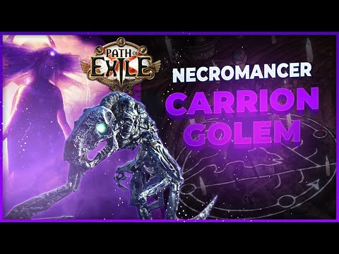 [3.14 POE] THE TRUE AFK BUILD | Necromancer - Carrion Golem CI Aura Stacker Showcase
