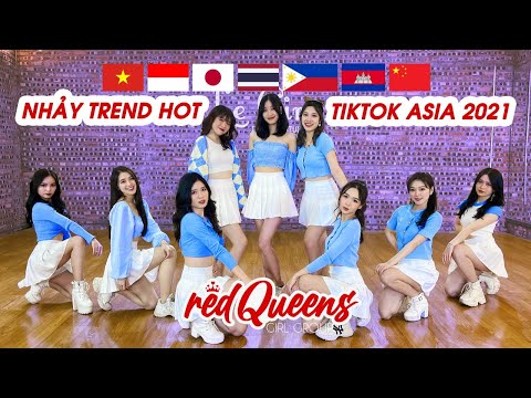 RED QUEENS - HOT DANCING TREND TIKTOK ASIA 2021 - DANCE TIKTOK 2021 HOT TREND | Minhx Entertainment