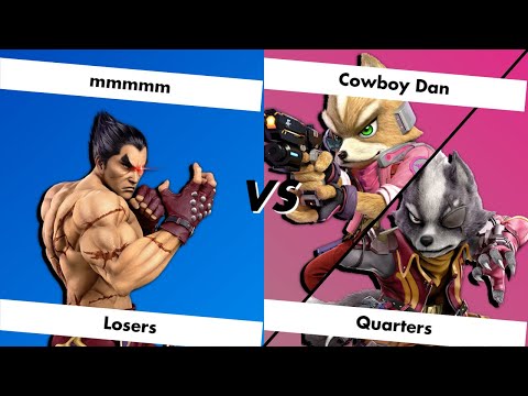 TAABF10 - Loser's Quarters - Cowboy Dan (Fox, Wolf) vs mmmmm (Kazuya)