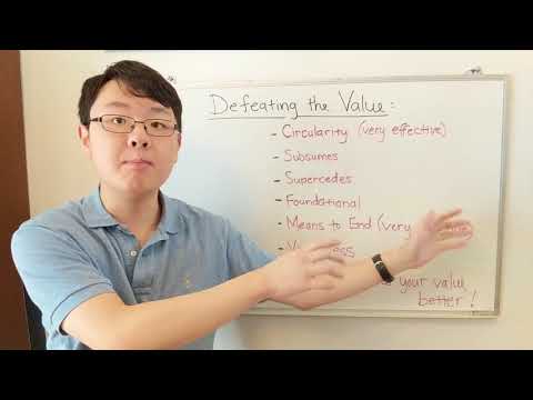 Lincoln Douglas Debate 4.3: Defeating your Opponent's Value