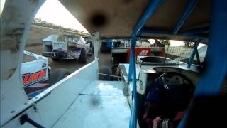 preview picture of video 'Ransomville Speedway Heat Race 9-15-2012 In Car 27 Sportsman'