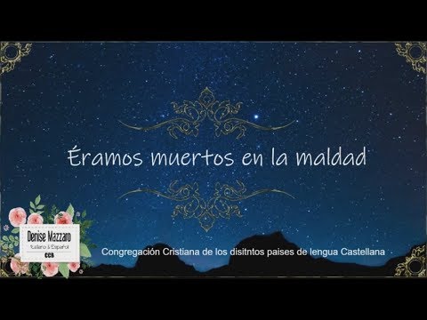 278   Éramos muertos en la maldad - CCb en Español